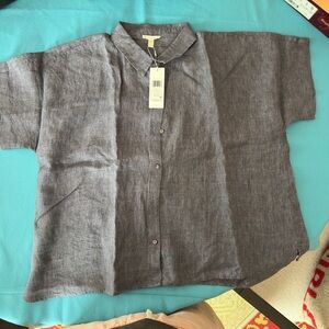 NWT Linen Shirt by Eileen Fisher